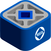 Rosta plastic units